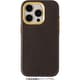 Mastrotto Smooth leather Shell Case iPhone 15 Pro Brown HN-15PSBR