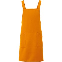 胸当てエプロン オレンジ 861238-063-F