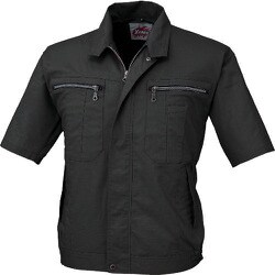 半袖ブルゾン クロ Lサイズ 8891-90-L