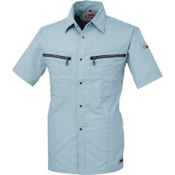 半袖シャツ ミストグリーン 4Lサイズ 8892-605-4L