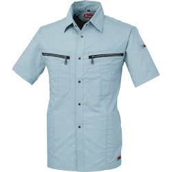 半袖シャツ ミストグリーン Lサイズ 8892-605-L