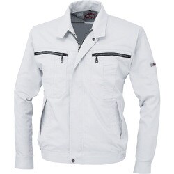 長袖ブルゾン シルバーグレー 3Lサイズ 8894-22-3L