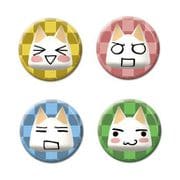 どこでもいっしょ 缶バッジ 4個セット トロ フェイス