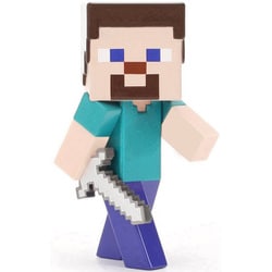 JADA85138W4 マインクラフト メタルフィグW4 Steve with sword [塗装済完成品フィギュア]