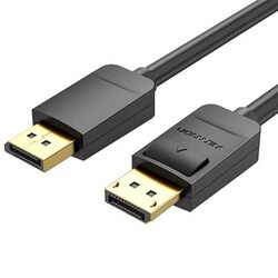 DisplayPortケーブル DP1.2 4K/60Hz ラッチあり 2m ブラック HA-3097