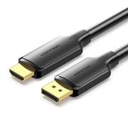 DisplayPort to HDMI変換ケーブル 4K/30Hz ラッチなし 5m ブラック HF-0149