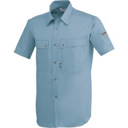 半袖シャツ ブルーグレー Lサイズ 9220-43-L