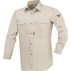 長袖シャツ アイボリー Mサイズ 9230-31-M