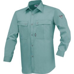 長袖シャツ グリーン Lサイズ 9230-60-L