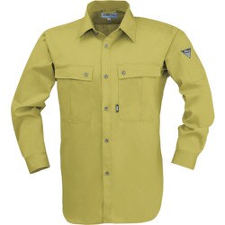 長袖シャツ キャメル 4Lサイズ 9230-81-4L