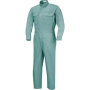 サマーツナギ服 グリーン 4Lサイズ 9280-60-4L