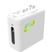 スーパーサイレントシュレッダ マイクロ ホワイト GSHA3809M
