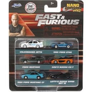 JADA36579 ワイルド・スピード ナノサイズミニカー6台セット PACK-D [ミニカー]