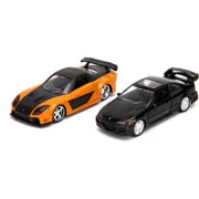 34249 ワイルド・スピード 1/32 TWINPACK HEIST CIVIC＆HAN’S RX-7 [ミニカー]