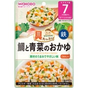 具たっぷりグーグーキッチン 鯛と青菜のおかゆ 80g
