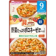 具たっぷりグーグーキッチン 野菜たっぷりボロネーゼ（豚肉・鶏レバー入り） 80g