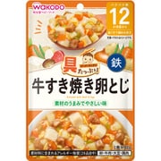具たっぷりグーグーキッチン 牛すき焼き卵とじ 80g