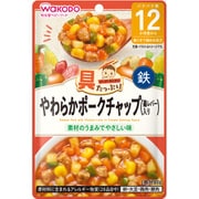 具たっぷりグーグーキッチン やわらかポークチャップ（鶏レバー入り） 80g