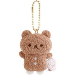 AB35603 シュガーココムー ボールチェーン付 ミニミニぬいぐるみクリーナー クッキーベアーズ ココア