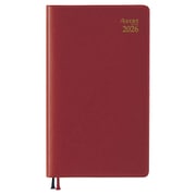 限定 2026年1月始まり アポイント 1W＋横罫 レッド E1017