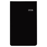 限定 2026年1月始まり アポイント 文字大 1Mホリゾンタル 縦開 ブラック E8302