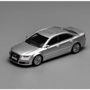 M68204 1/64 Audi A8 （D3） 2008 後期Ver. Ice Silver Metallic [ダイキャストミニカー]