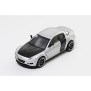 LL-004-16 1/64 Mazda RX-8 （RHD） シルバー [ダイキャストミニカー]
