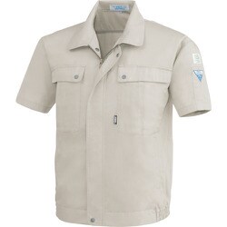 半袖ブルゾン アイボリー Sサイズ 9291-31-S