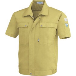 半袖ブルゾン キャメル 3Lサイズ 9291-81-3L