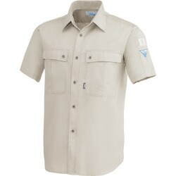 半袖シャツ アイボリー Lサイズ 9292-31-L