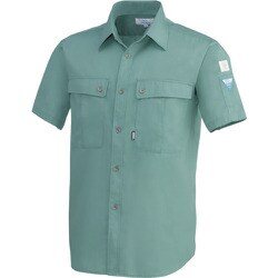 半袖シャツ グリーン 4Lサイズ 9292-60-4L