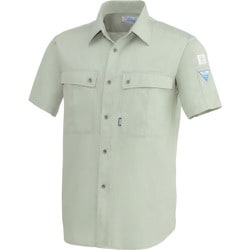 半袖シャツ モスグリーン 4Lサイズ 9292-61-4L