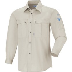 長袖シャツ アイボリー 4Lサイズ 9293-31-4L