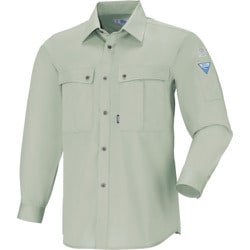 長袖シャツ モスグリーン 4Lサイズ 9293-61-4L