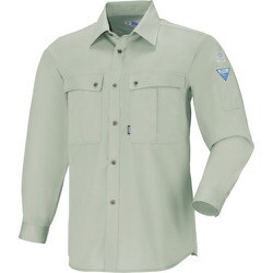 長袖シャツ モスグリーン Lサイズ 9293-61-L