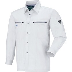 長袖シャツ クールグレー 3Lサイズ 9653-206-3L