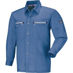 長袖シャツ クールブルー Mサイズ 9653-406-M