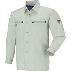 長袖シャツ クールグリーン Mサイズ 9653-606-M