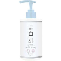 ワンデイブライトナー 塗る白肌クリームプレミアム L 350ml SPF15 PA+ [化粧下地 肌色補正 ボディーケア ワンデー白肌 大容量 UVケア]