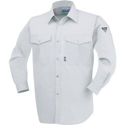 長袖シャツ グレー Lサイズ 9930-20-L