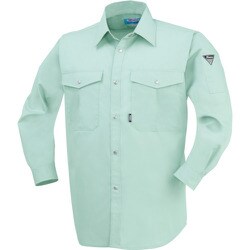 長袖シャツ ライトグリーン 3Lサイズ 9930-68-3L