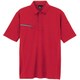 接触冷感半袖ポロシャツ（男女兼用） AZ551046 レッド 6L AZ551046-009-6L