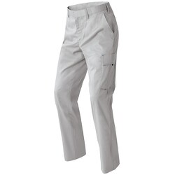 ズボン ストレッチカーゴパンツ（ノータック）（男女兼用）AZ60321 シルバーグレー 5L AZ60321-003-5L