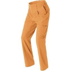 ワンタックカーゴパンツ（男女兼用） オレンジ 6L AZ60421-063-6L