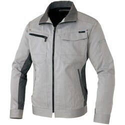長袖ブルゾン シルバーグレー 4L AZ60601-003-4L
