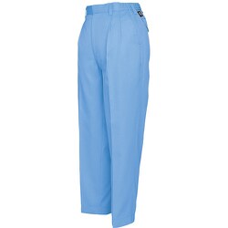 ズボン レディースシャーリングパンツ（2タック）AZ6363 サックス 3L AZ6363-007-3L