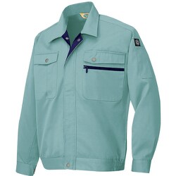 長袖ブルゾン（男女兼用）AZ6380 サファイアブルー M AZ6380-072-M