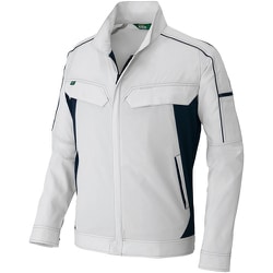春夏長袖ストレッチブルゾン（エコワーカーストレッチ） AZ1931 シルバーグレー SS AZ1931-003-SS