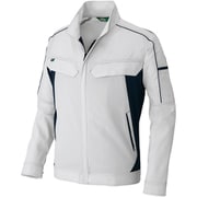 春夏長袖ストレッチブルゾン(エコワーカーストレッチ) AZ1931 シルバーグレー SS AZ1931-003-SS