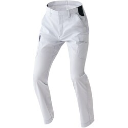 春夏ノータックカーゴパンツ（エコワーカーストレッチ） シルバーグレー SS AZ1951-003-SS